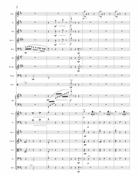 A Arensky Double Concerto For Violin 2nd Movement Based On Piano Trio D Minor Op 32 Orchestrated By A Leytush Page 2