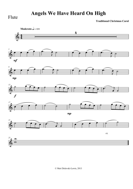 A Beginner Flute Christmas Page 2