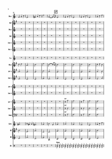 A Child Is Born For Bb Soloist And Brass Band Page 2