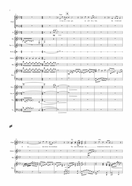 A Christmas Benediction Orchestration Page 2