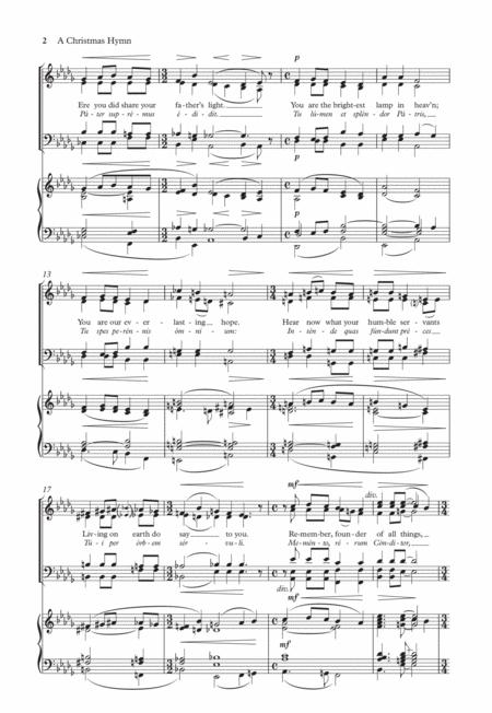 A Christmas Hymn Page 2