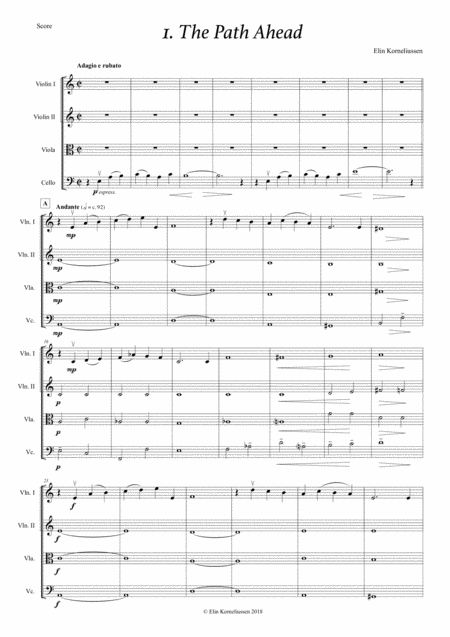 A Fantasy Suite For String Quartet Page 2