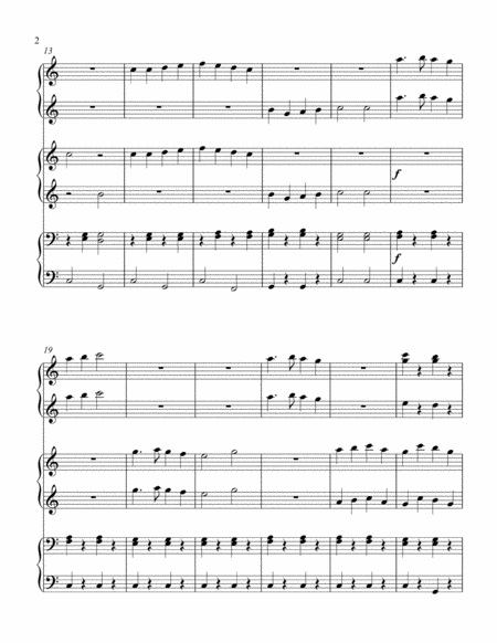 A Grand Old Yankee Doodle 1 Piano 6 Hands Trio Page 2