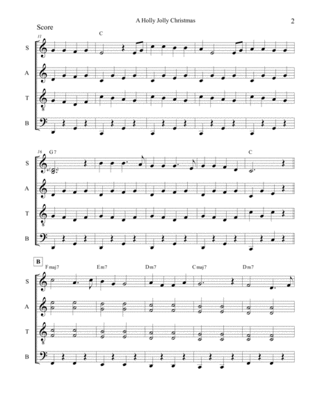 A Holly Jolly Christmas As Sung By Burl Ives Page 2