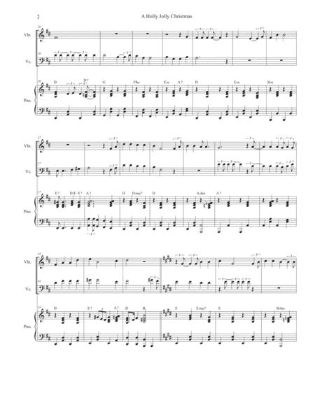 A Holly Jolly Christmas Duet For Violin And Cello Page 2