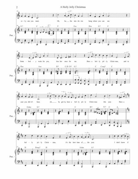 A Holly Jolly Christmas Vocal Solo Page 2