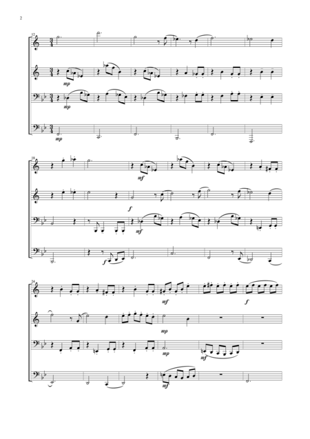 A La Valse For Tuba Quartet Page 2