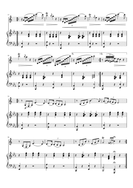 A Maidens Prayer La Priere D Une Vierge For Eb Clarinet And Piano Page 2