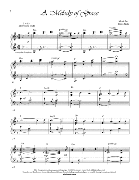 A Melody Of Grace Page 2