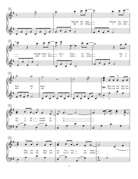 A Million Dreams From The Greatest Showman Arr Mona Rejino Page 2