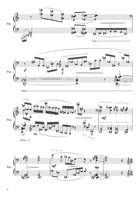 A Penkina Tension For Piano Page 2