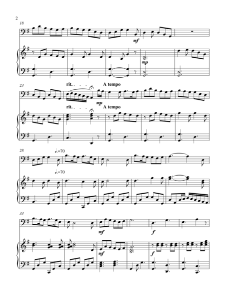 A Scottish Medley Bass C Instrument Solo Page 2