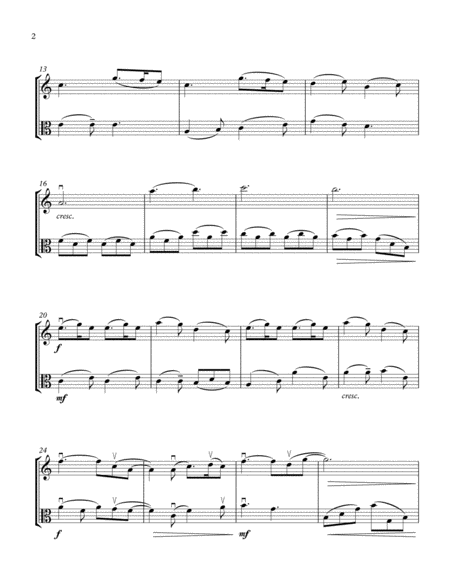 A Thousand Years By Christina Perri Violin And Viola Duet Page 2