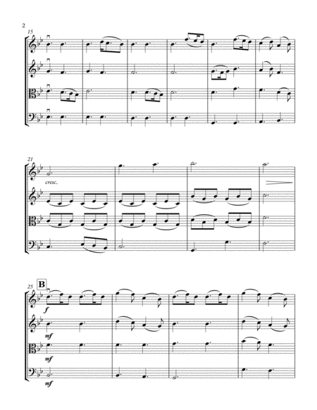 A Thousand Years String Quartet From The Twilight Saga Page 2