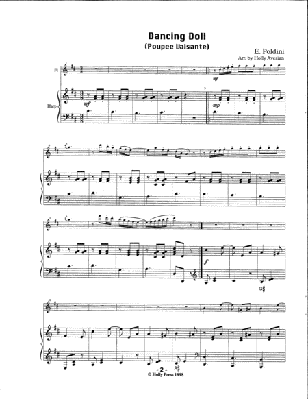 A Treasury For Harp And Flute Volume 2 Page 2