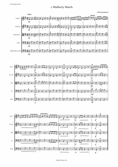 A Very Berry Suite For Junior Strings Page 2