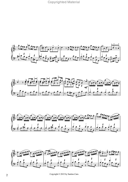 A Vivaldi Concerto In A Minor Rv 365 Transcription For Piano Page 2