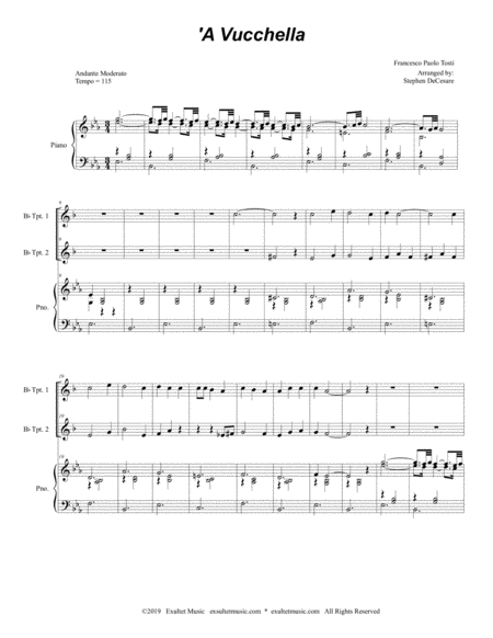 A Vucchella Duet For Bb Trumpet Page 2