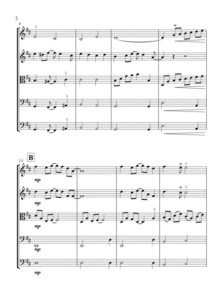 A Whole New World For String Orchestra Score And Parts Page 2