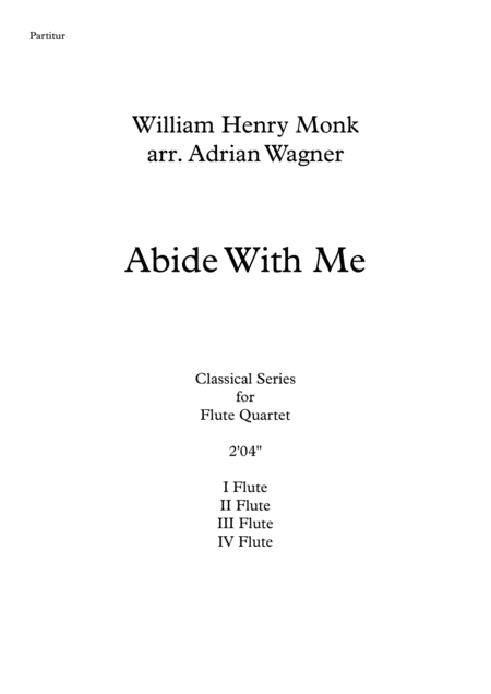 Abide With Me Flute Quartet Arr Adrian Wagner Page 2