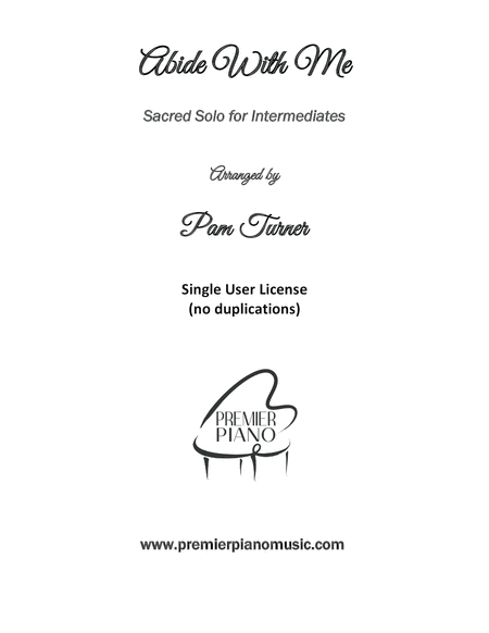 Abide With Me Intermediate Piano Solo Page 2