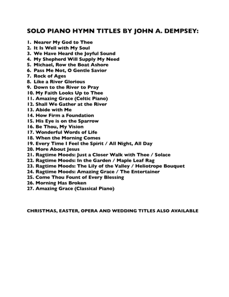 Abide With Me Nessun Dorma Piano Solo Page 2