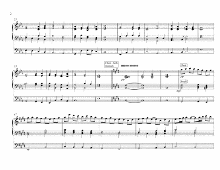 Abide With Me Organ Solo Page 2