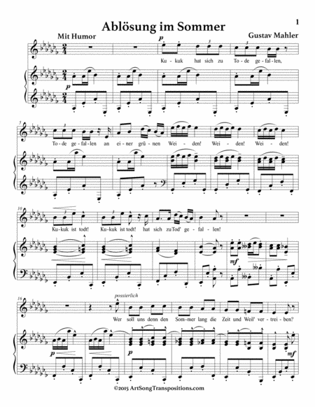 Ablsung Im Sommer A Flat Minor Page 2