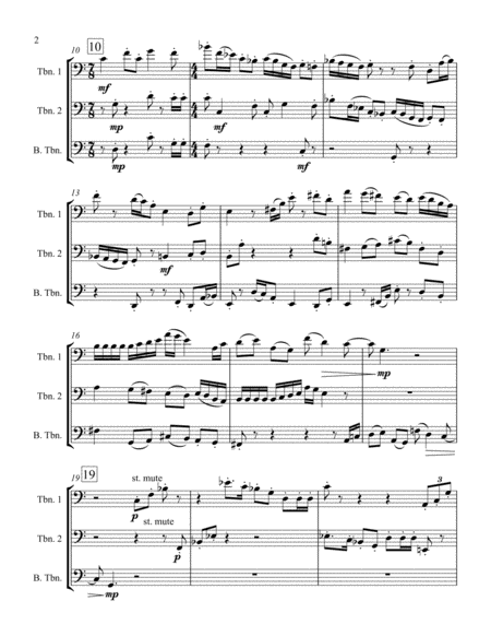 Adages Six Vignettes For Trombone Trio Page 2