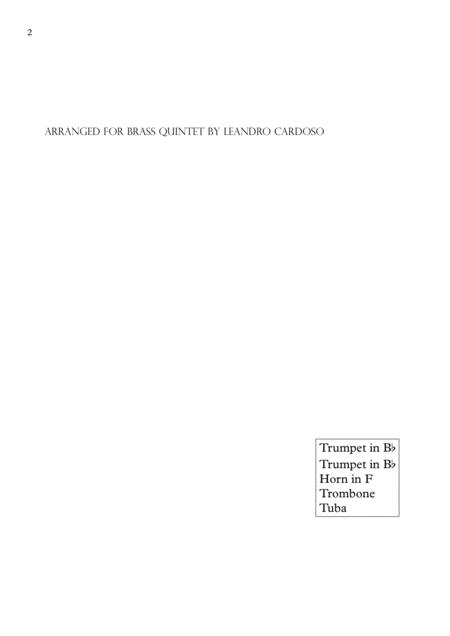 Adagio For Strings Brass Quintet Page 2