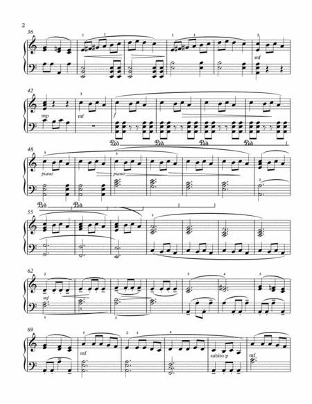 Adagio In C Major D 349 Tab Page 2