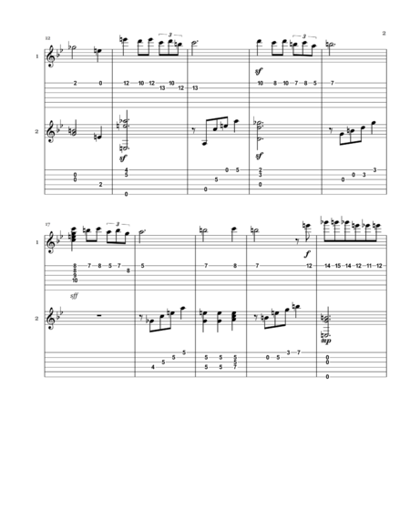 Adagio In Gm Guitar Duet Page 2