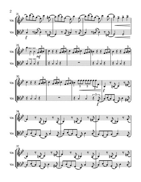 Addams Family Theme Violin And Viola Duet Page 2