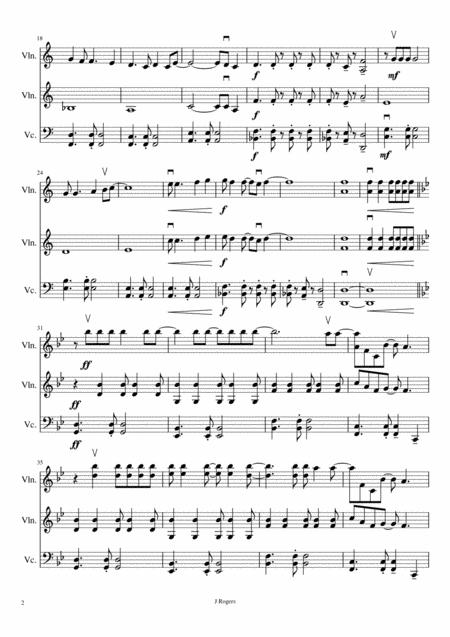 Africa String Trio 2 Violins Cello Page 2