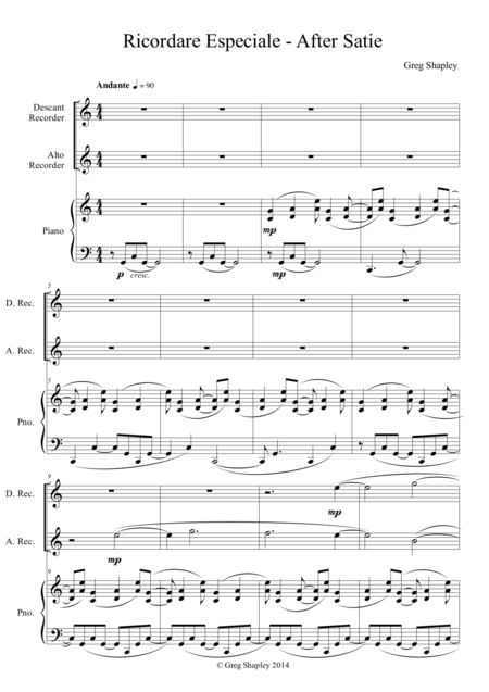 After Satie Page 2