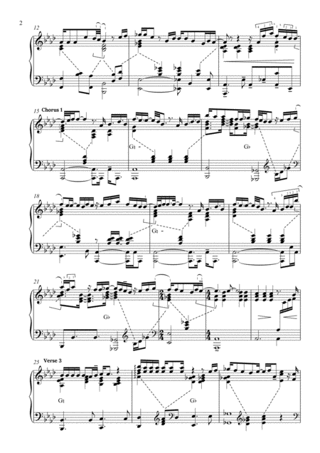 Against All Odds Take A Look At Me Now Harp Solo Page 2