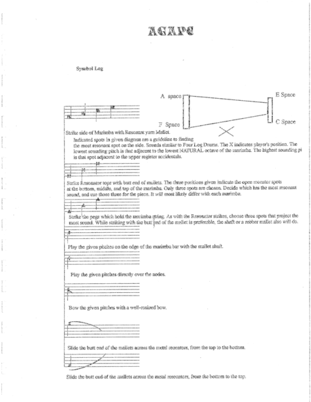 Agape For Marimba Quartet Page 2