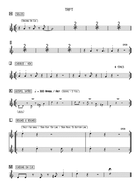 Aint But The One Vocals Rhythm Section Horn Section Page 2