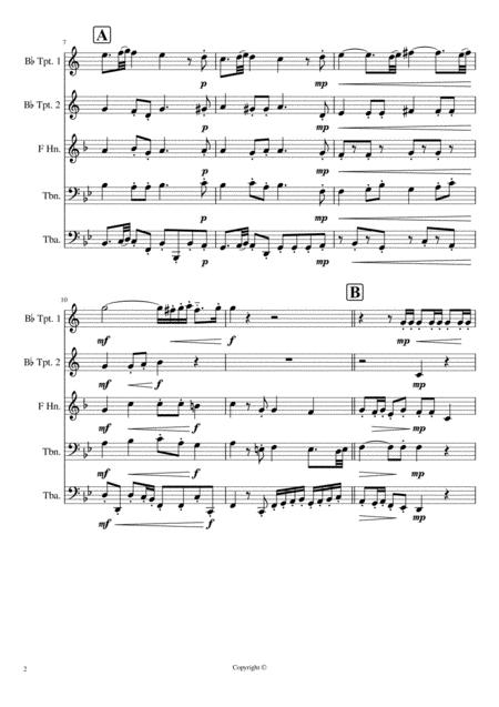 Air De Trompette Gp Telemann Arr Eh Tarr Page 2