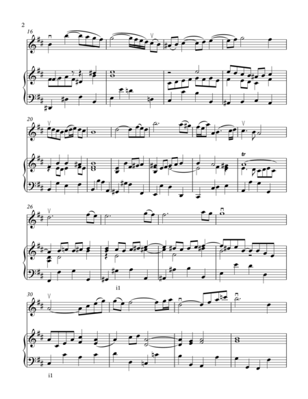 Air On The G String Violin And Piano Page 2