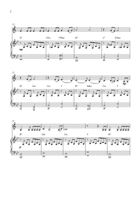 Al Di La Horn In F Solo And Piano Accompaniment Page 2