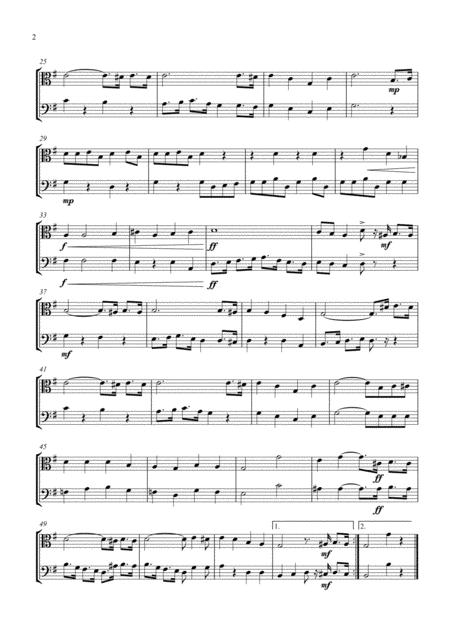 Alexander Ragtime Band Duet For Viola And Cello Page 2