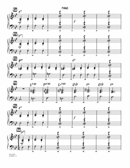 All Blues Arr Michael Sweeney Piano Page 2
