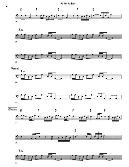 All Day All Night Bass Guitar Page 2