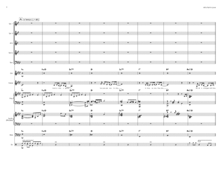 All In Love Is Fair Ab Major Female Vocal With Rhythm Section And Five Horns Page 2