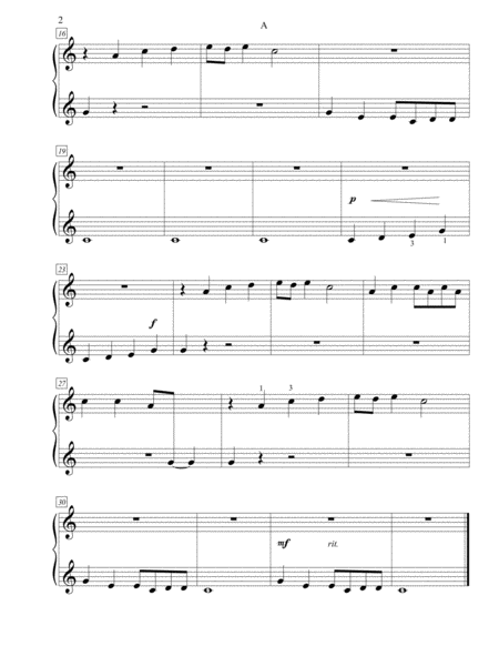 All Night All Day With Swing Low Sweet Chariot Piano Trio Page 2