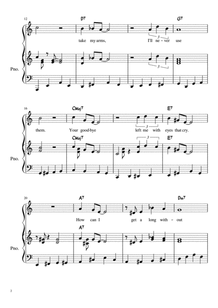 All Of Me 1931 Jazz Standard For Early Intermediate Piano And Optional Voice Page 2