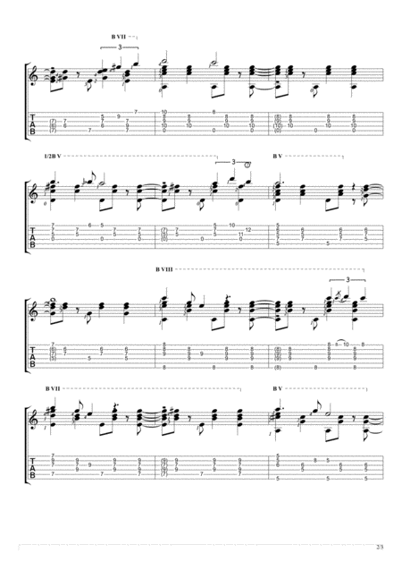 All Of Me Gerard Marks Seymour Simons Fingerstyle Guitar Solo Page 2