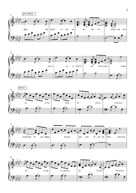 All Of Me In Original Key Self Accompaniment Version Page 2