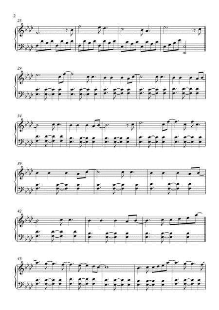 All Of Me John Legend Easy Piano Full Version Page 2